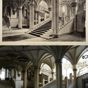 Díszlépcső előtere