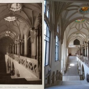 Díszlépcső nézete