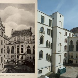 Díszudvar belső nézete